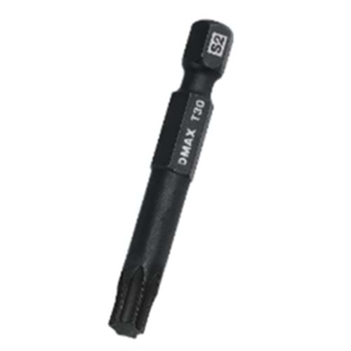 DMAX TORK BİTS UÇ T30*50 MM SİYAH