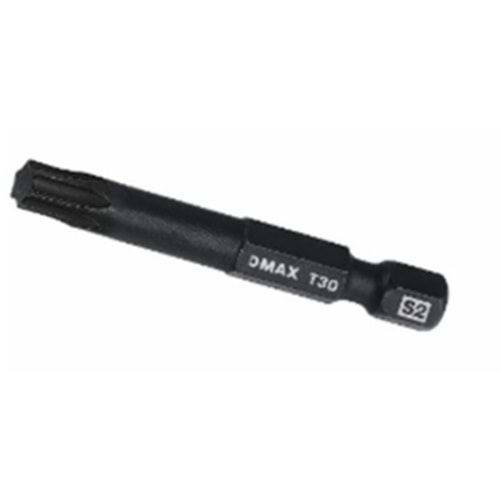 DMAX TORK BİTS UÇ T30*75 MM SİYAH