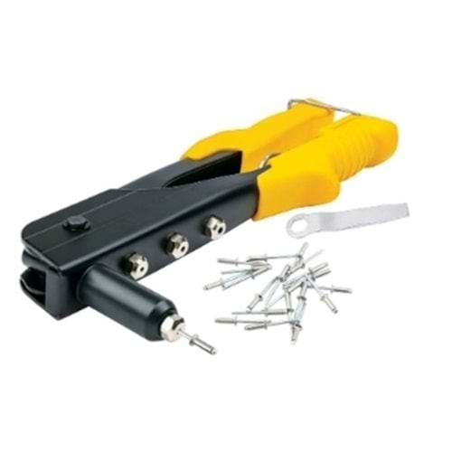 DMAX ÇİVİLİ PERÇİN PENSESİ 2.4*3.2*4.0*4.8 MM SİYAH-SARI