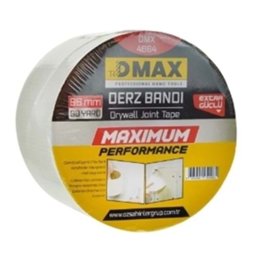 DMAX FİLELİ DERZ BANDI 96 MM 90 YARDS BEYAZ