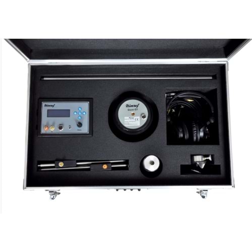 NİMROF AT550-3 PRO AKUSTİK KAÇAK SU DİNLEME CİHAZI FULL SET
