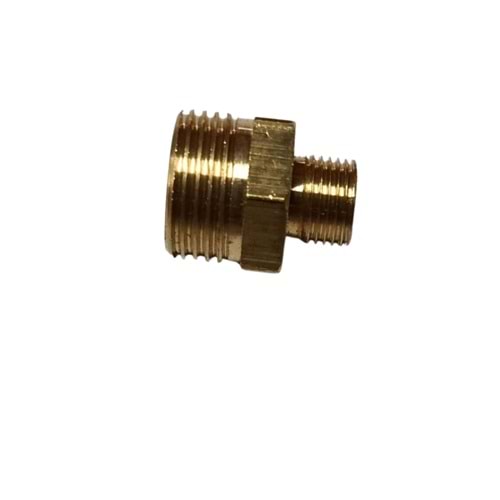 KROM NİPEL PİRİNÇ 3/8-1/8 SARI KOCAMAN
