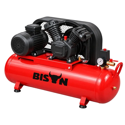 BİZON HAVA KOMPRESÖRÜ YAĞSIZ SESSİZ 200L 7.5HP/5,5KW ÜÇ PHASE