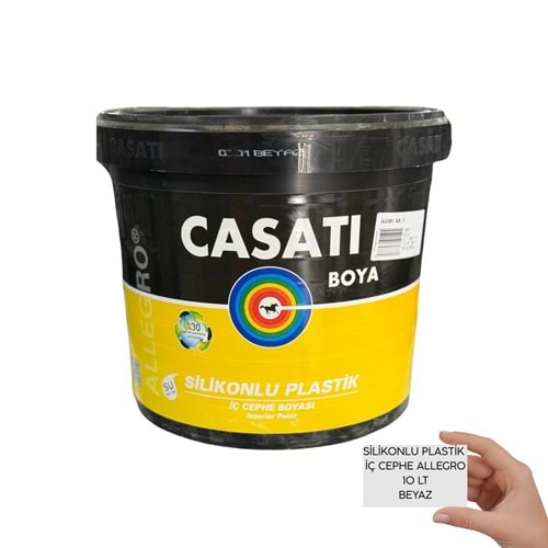 CASATİ İÇ CEPHE ALLEGRO PLASTİK BOYA 10 KG BEYAZ