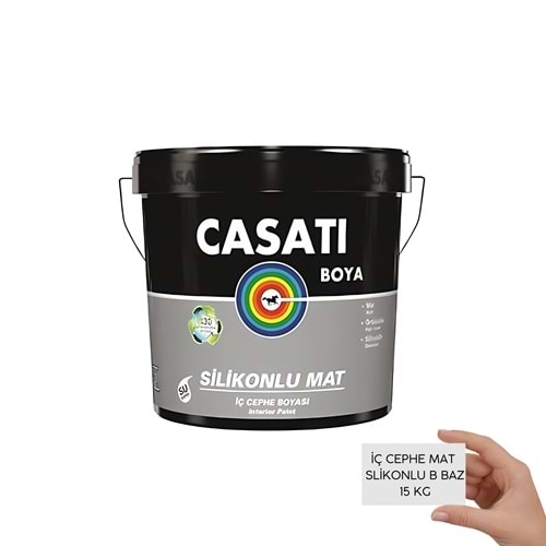 CASATİ İÇ CEPHE B BAZ SİLİKONLU MAT 15 LT