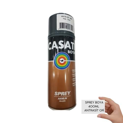CASATİ SPREY BOYA 400 ML ANTRASİT GRİ