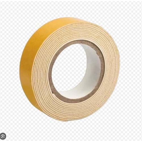BONDİT ÇİFT TARAFLI KÖPÜK BANT 24 MM*2 MT BEYAZ