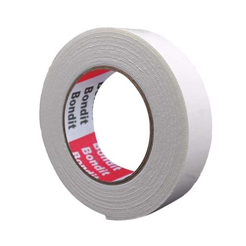 AYNA BANTI-ÇİFT TARAF KÖPÜK-24MM*2 MT-BONDİT-BEYAZ