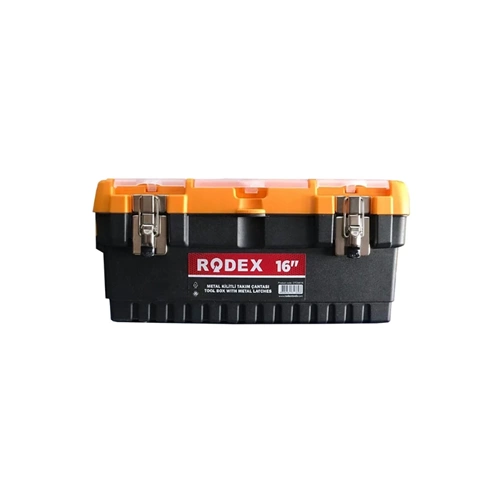 TAKIM ÇANTASI METAL KİLİT-PLASTİK-16 ''-RODEX-SARI-SİYAH OTCM016