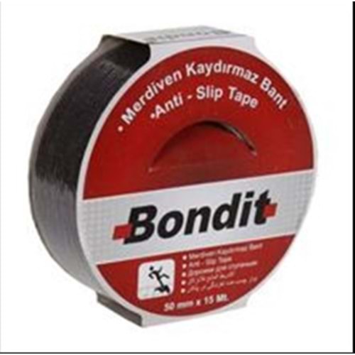 BONDİT YAPIŞKANLI KAYDIRMAZ BANT 50 MM*15 MT SİYAH