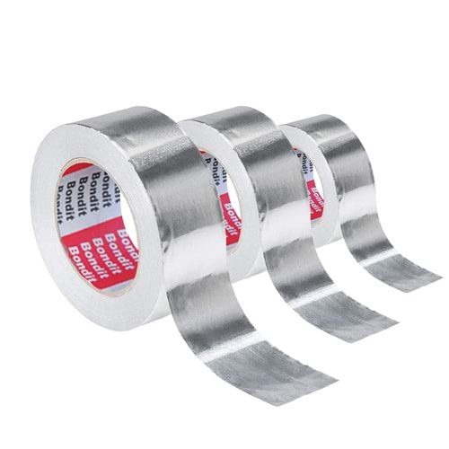 İZALASYON BANTI-ALÜMİNYUM-45MM*20 MT-BONDİT-SİLVER