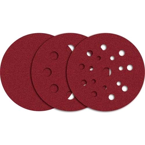 CIRT ZIMPARA DELİKLİ-DAİRE-225MM 100# 18*10MM-RODEX ZDSM22510