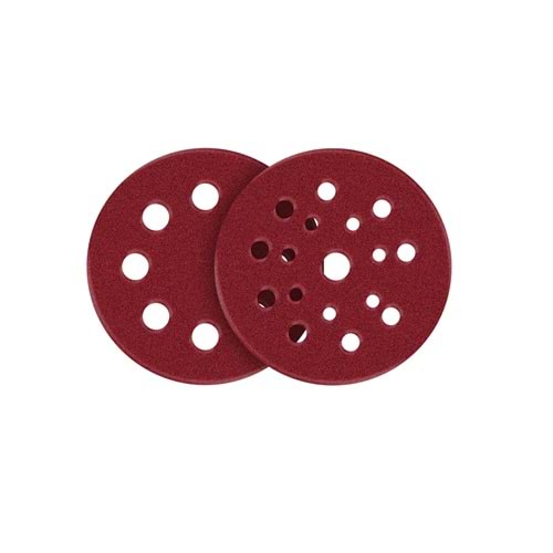 RODEX DELİKLİ CIRTLI ZIMPARA PEDİ 225 MM*240 KUM KIRMIZI ZDSM22524