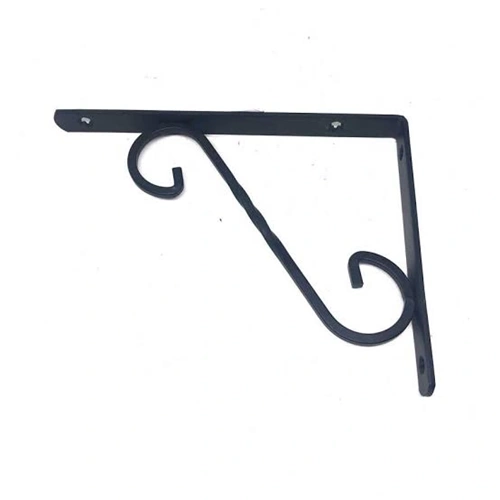 RAF KÖŞESİ FERFORJE SABİT NO:1 15.5*11 CM SİYAH BEŞEL