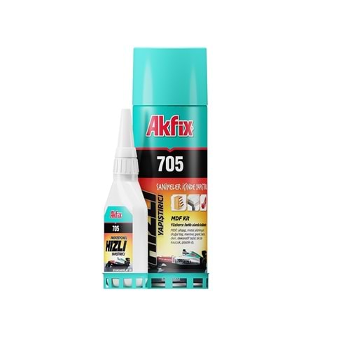 HIZLI YAPIŞTIRICI-705 SPREY-200 ML-AKFİX-YEŞİL