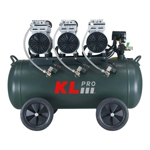 KL YAĞSIZ KOMPRESÖR 100 LT 3X1 HP (3X750 KW)