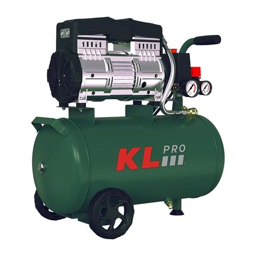 KL YAĞSIZ SESSİZ HIZLI KOMPRESÖR 24 LT 2 HP (1.5KW)