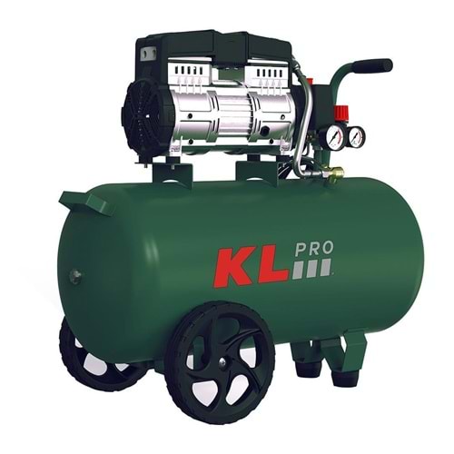 KL YAĞSIZ SESSİZ HIZLI KOMPRESÖR 50 LT 2 HP (1.5 KW)