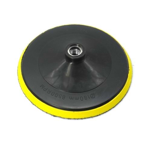 BUL-MAX YUVARLAK CIRTLI ZIMPARA DİSKİ 180 MM SİYAH