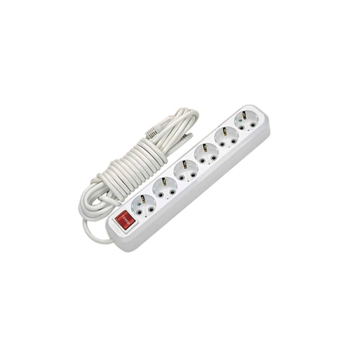 KABLOLU 6 LI UZATMA-TR TİP-6 SOK 3 MT-POWERTECH-BE
