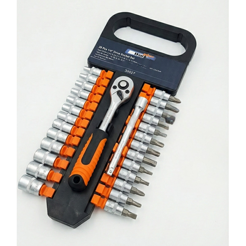 LOKMA TAKIMI SET-28 PCS-1/4 ''-4-13 MM-WORK-PLUS-M