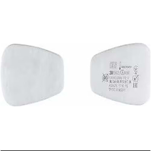 TOZ MASKESİ-FİLTRESİZ-2 Lİ SET-WORK-PLUS-BEYAZ