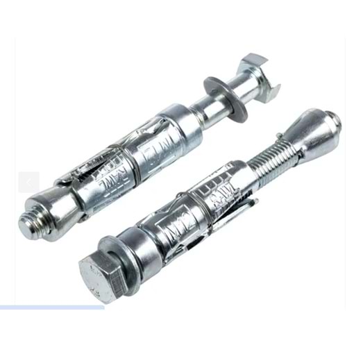 SORMAT TERS-LB ÇELİK ROPLAX - DÜBEL M10*90*60 MM SİLVER