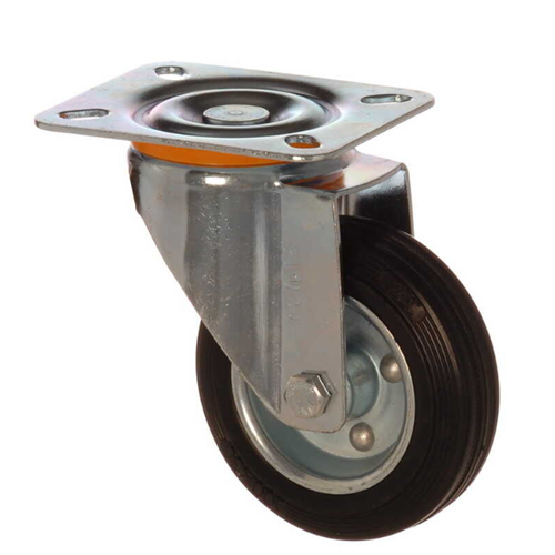 TEKERLEK HAREKETLİ METAL 125/37-50 SİYAH KAMA-SEZAL