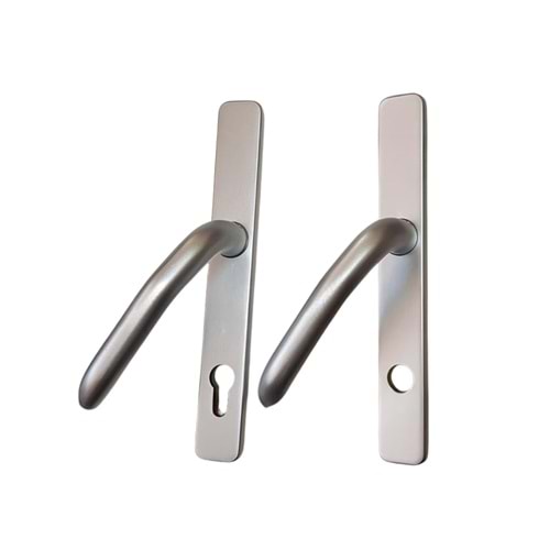 ERÇ ALÜMİNYUM METAL KAPI KOLU ÇİFT 120 MM BALKÖPÜĞÜ