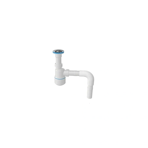 LAVABO SİFONU TAŞLI KÖRÜKLÜ 32 ÇIKIŞ BEYAZ ÖZBEST