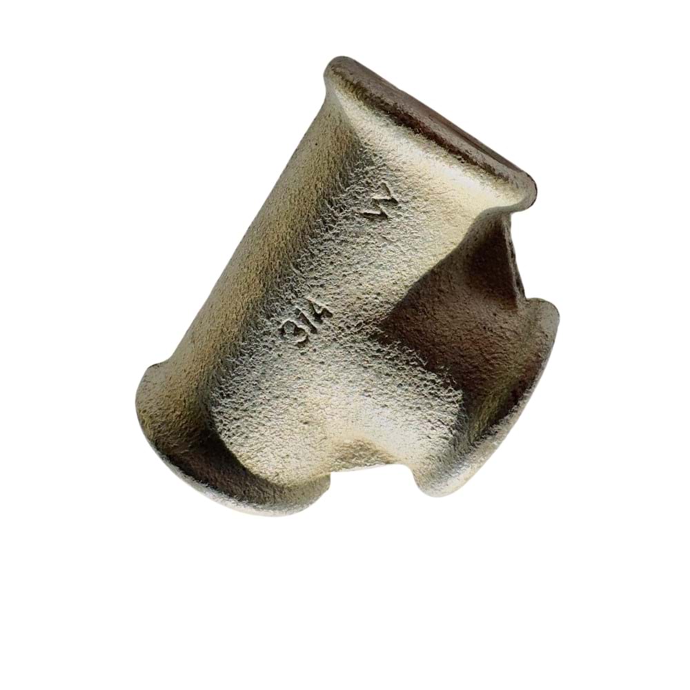 ÇERMİK GALVANİZ DAF 3/4 İNÇ SİLVER