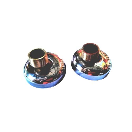 ÇEŞME ZETİ PİRİNÇ ÇİFT 1/2-3/4 KROM Y.A.Ş