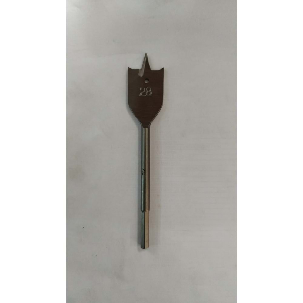 KELEBEK MATKAP UCU-YASSI-28-150 MM-EDU-GRİ