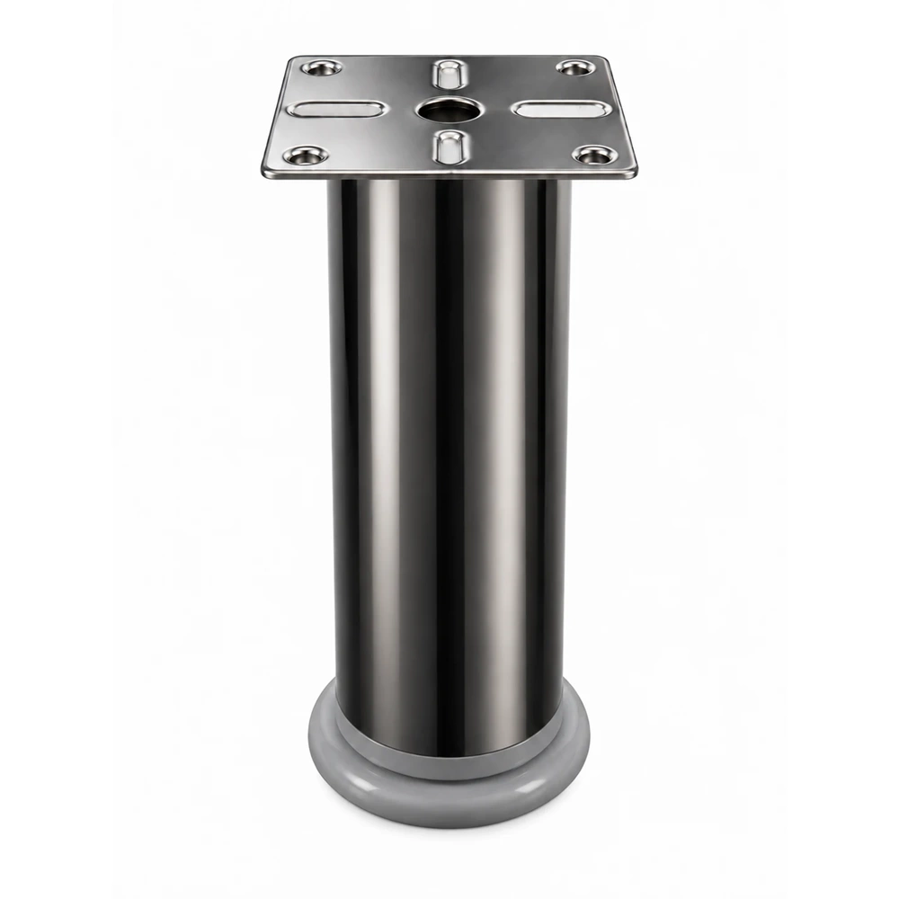 BAZA AYAĞI METAL KROM 42MM*12 CM KROM METALİ