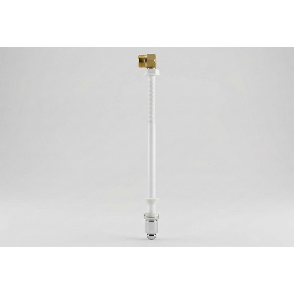 TAHARET BORUSU-PİRİNÇ+KROM UÇ-34 CM-NOVA-