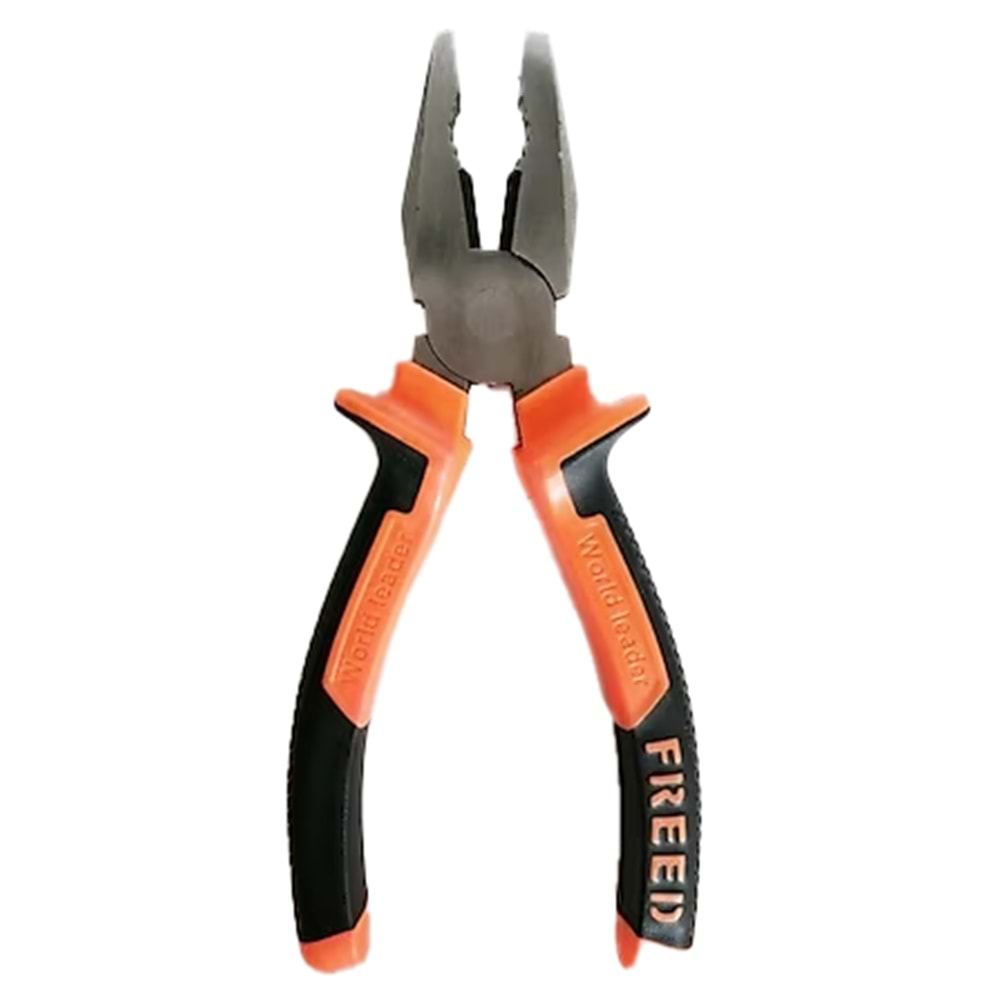 MFM FREED TOOLS İZOLELİ PENSE 7 İNÇ TURUNCU-GRİ