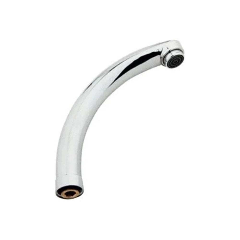 ÇEŞME BOYNU MİX LAVABO KLASİK KISA OVAL KROM Y.A.Ş