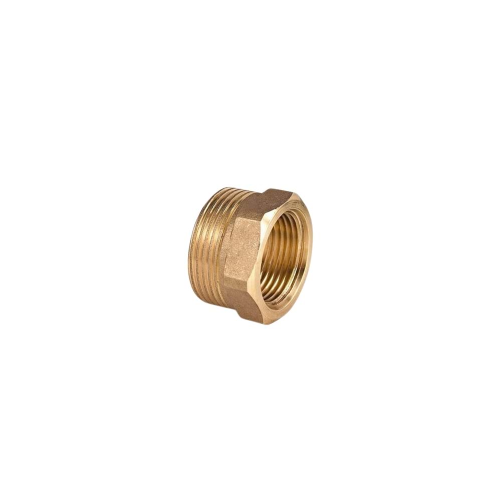 PİRİNÇ KROM BUŞ 3/8*1/4 SARI