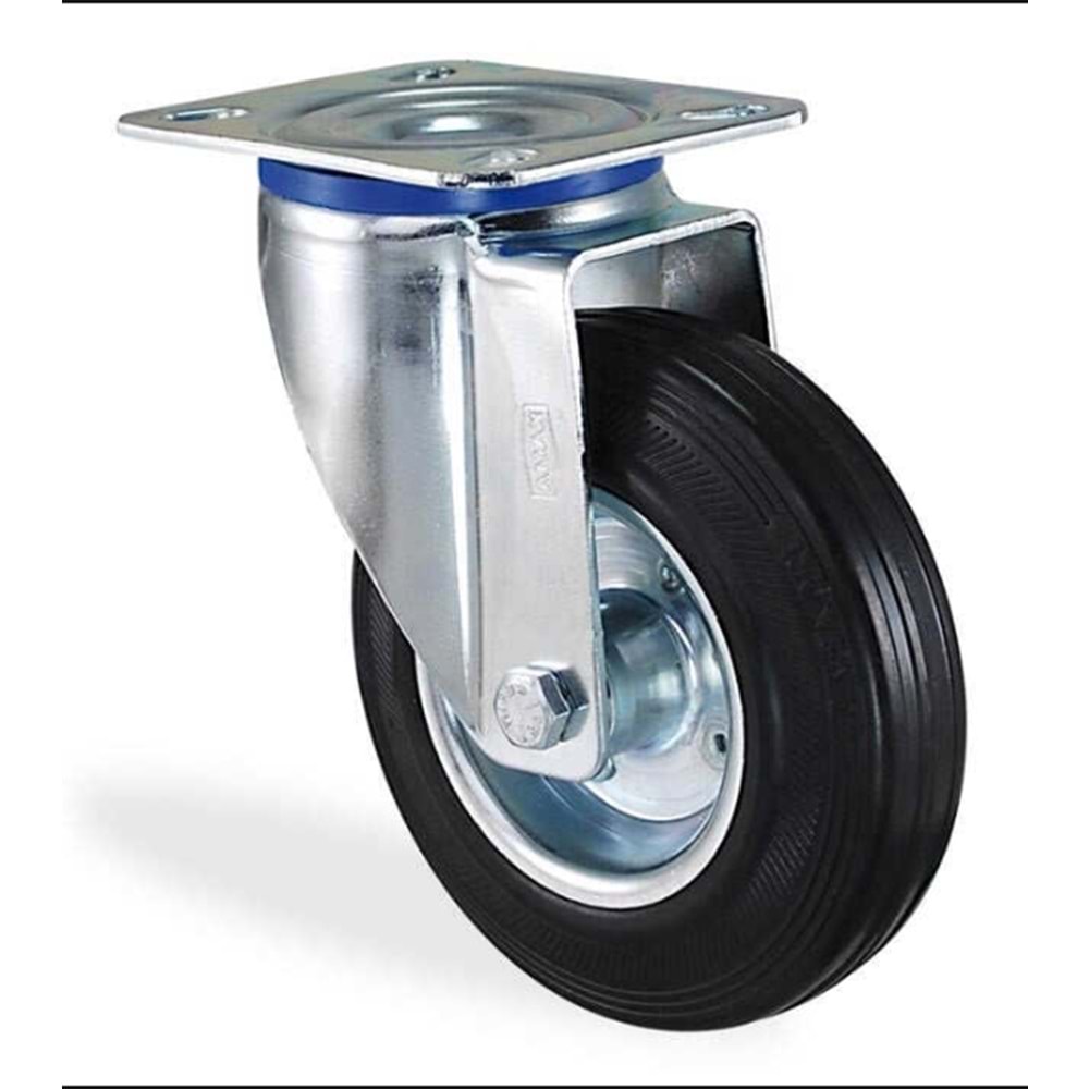 SEZAL METAL HAREKETLİ TEKERLEK 150*45 MM KROM