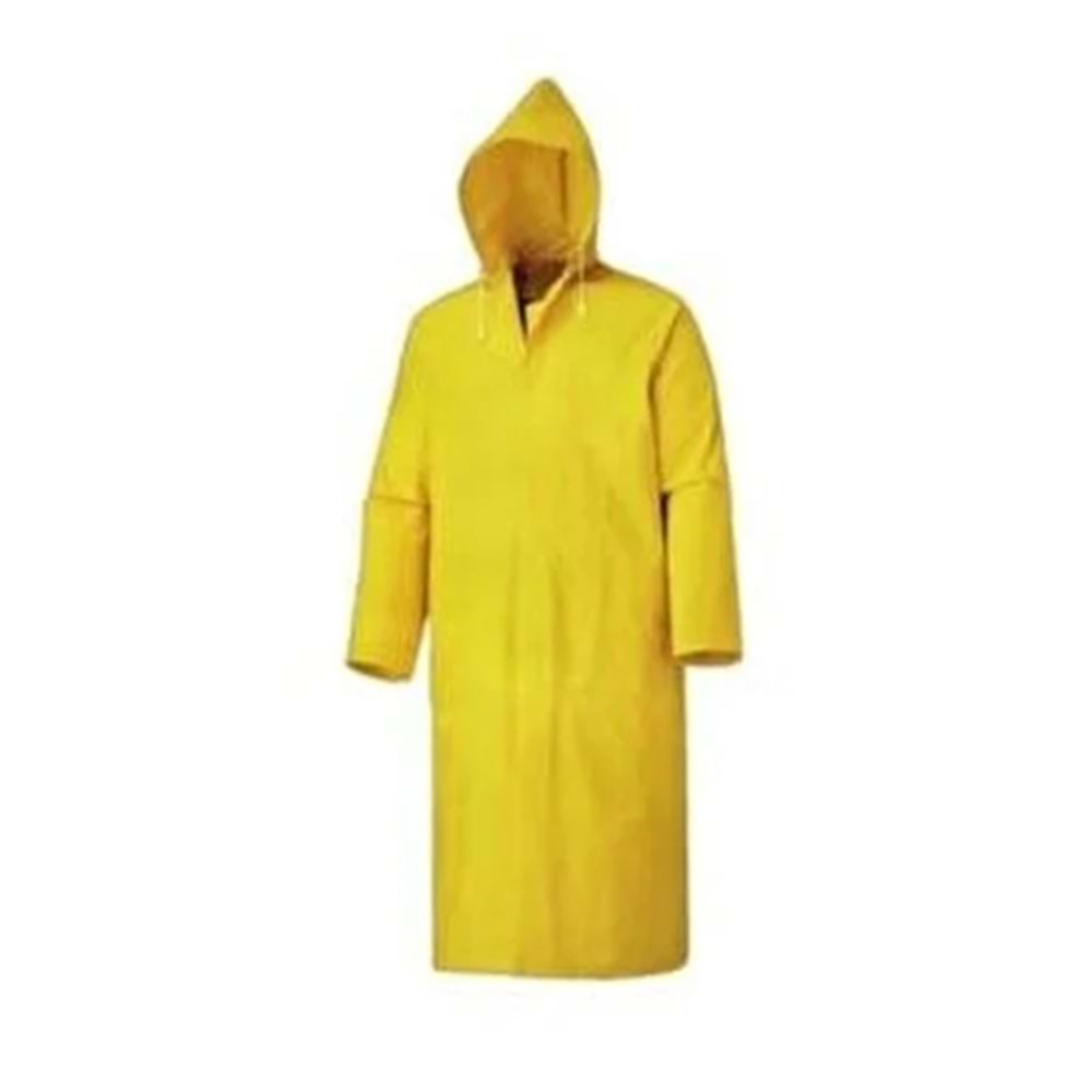 YAĞMURLUK-PVC ASTARLI-XXL-THREESTAR-SARI