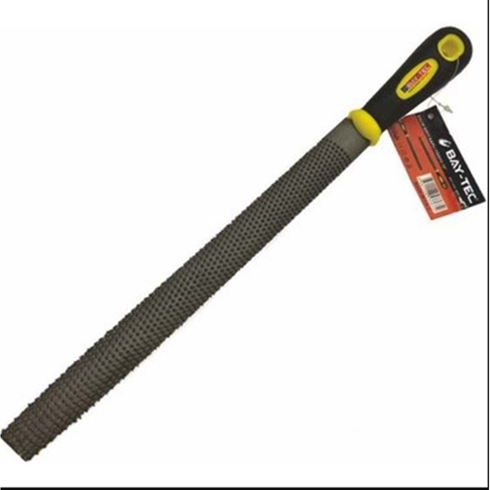 TÖRPÜ BALIK SIRTI-PLASTİK SAPLI-8''-BAY-TEC-SARI-