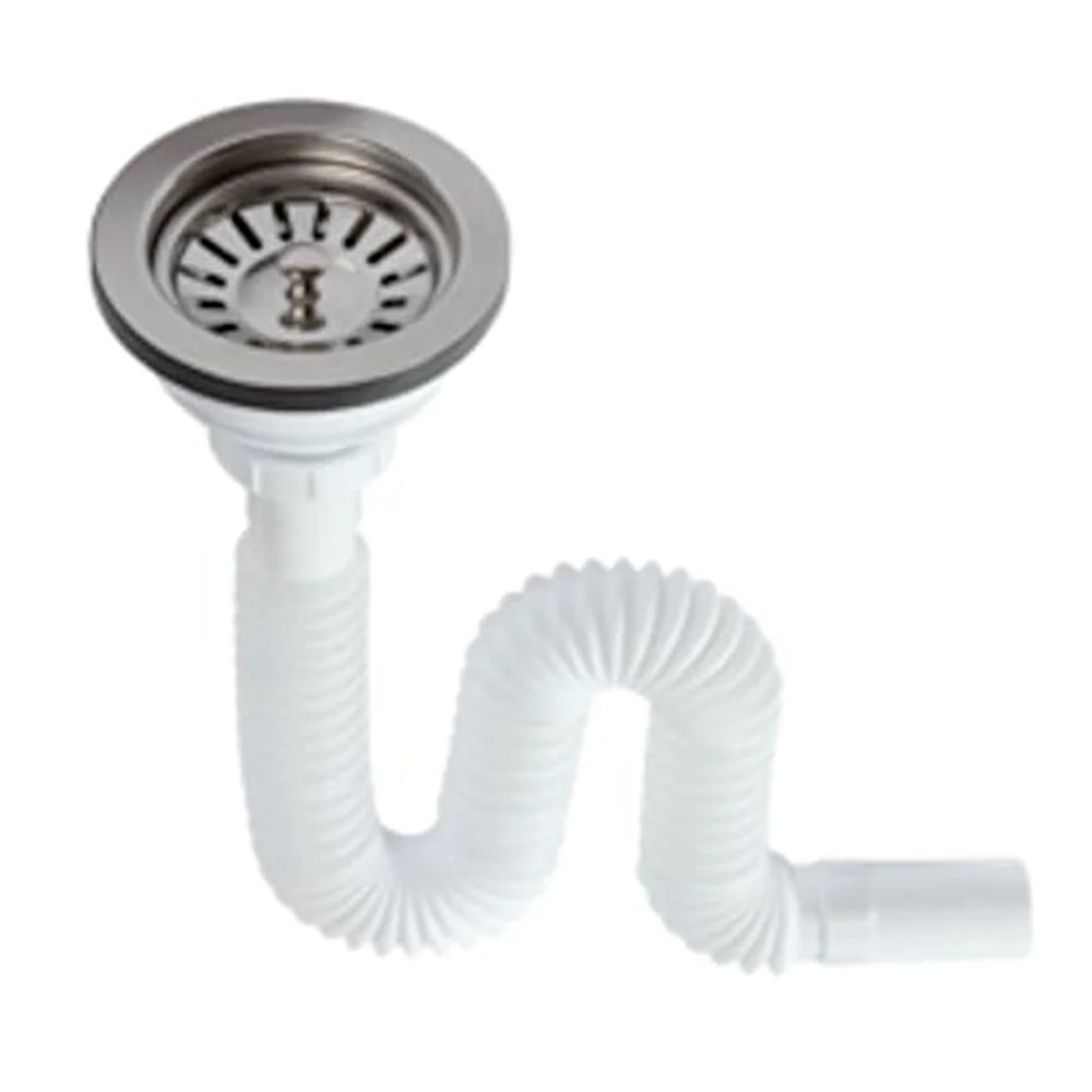 EVYE SİFONU TEKLİ ÇÖPMAK TASMASIZ BEYAZ ÖZBEST