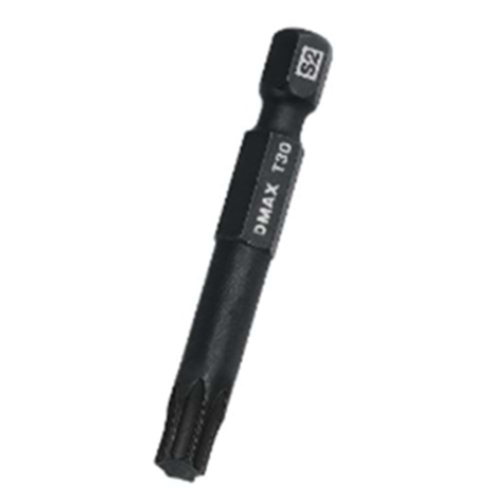 DMAX TORK BİTS UÇ T30*50 MM SİYAH