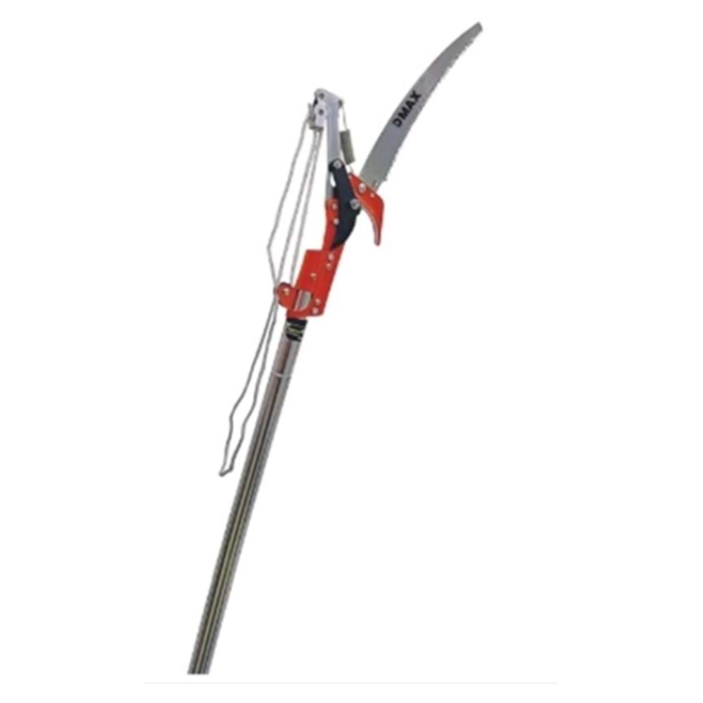DMAX STANDART TELESKOBİK RAYLI TEPE MAKASI SARI