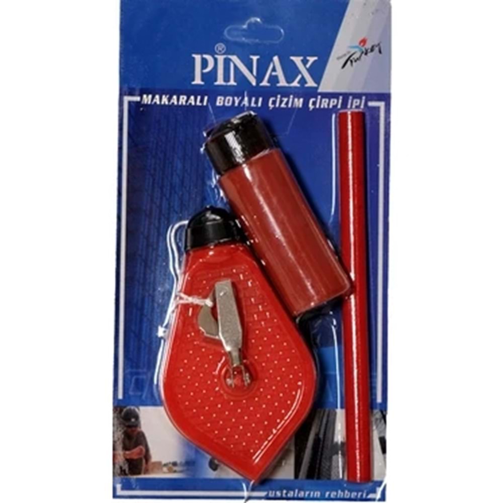 ÇİRPİ İPİ BOYALI ÇİZER 140 GR KIRMIZI PİNAX