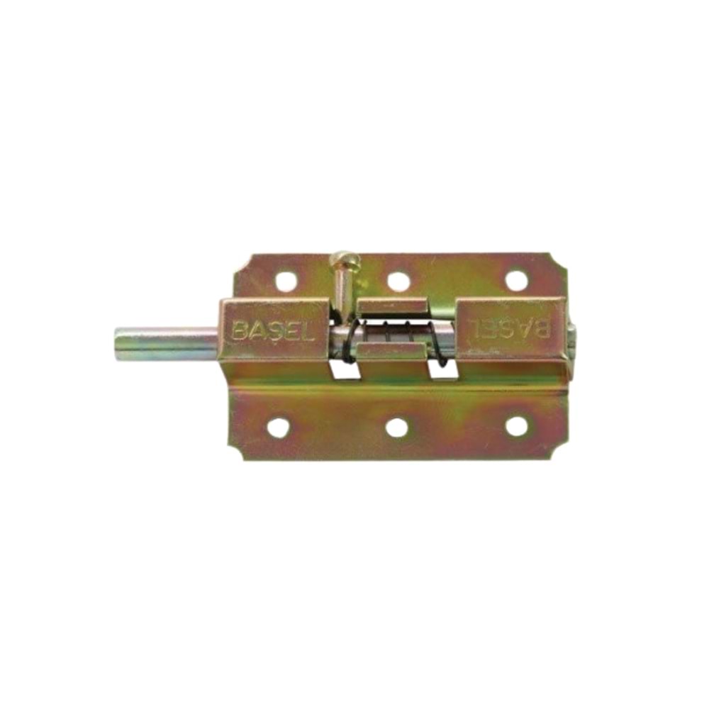 BEŞEL LÜX YAYLI MAVZER SÜRGÜ 32*210 MM SARI