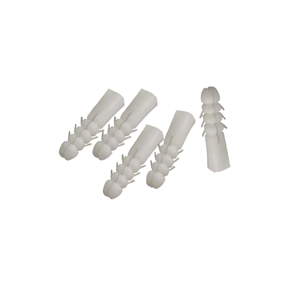 FIXTECH ROPLAX - DÜBEL 100 ADET 6 MM GRİ