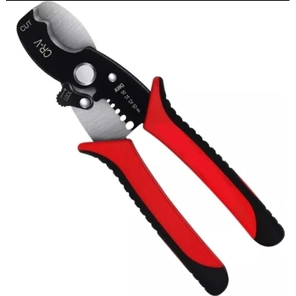 KABLO SOYMA PENSESİ---WORK-İT-KIRMIZI