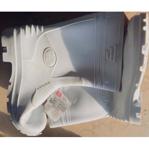 ÇİZME UZUN PLASTİK 45 BEYAZ GEZER