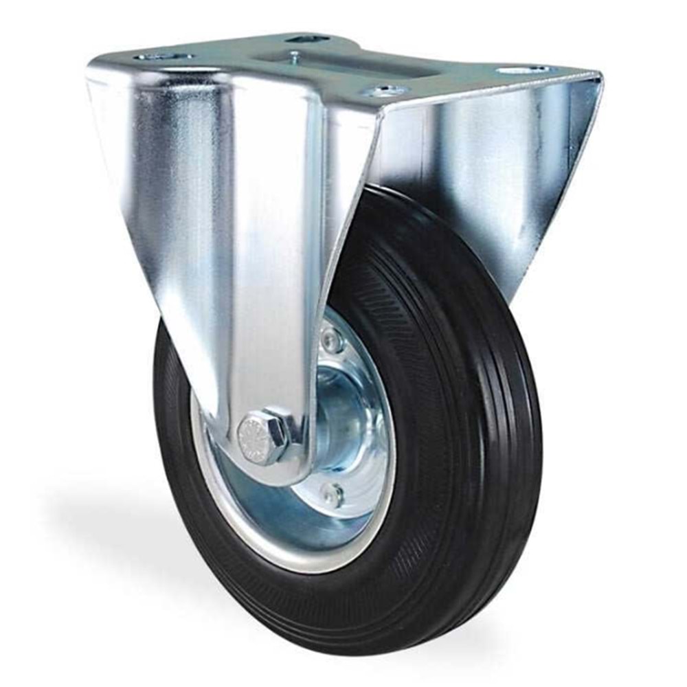 KAMA METAL HAREKETLİ TEKERLEK 125/37-50 SİYAH